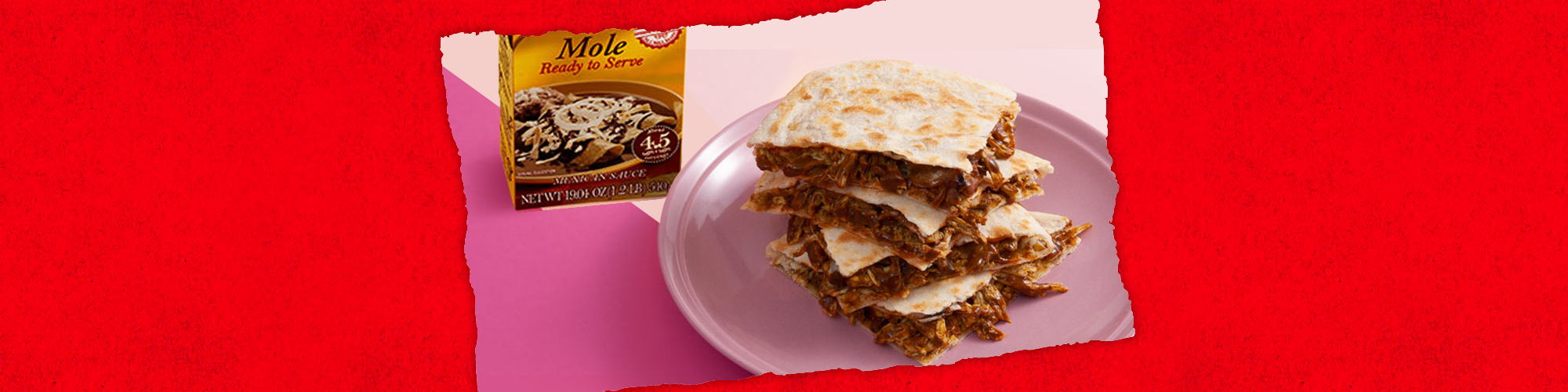 Mole Chicken Quesadilla