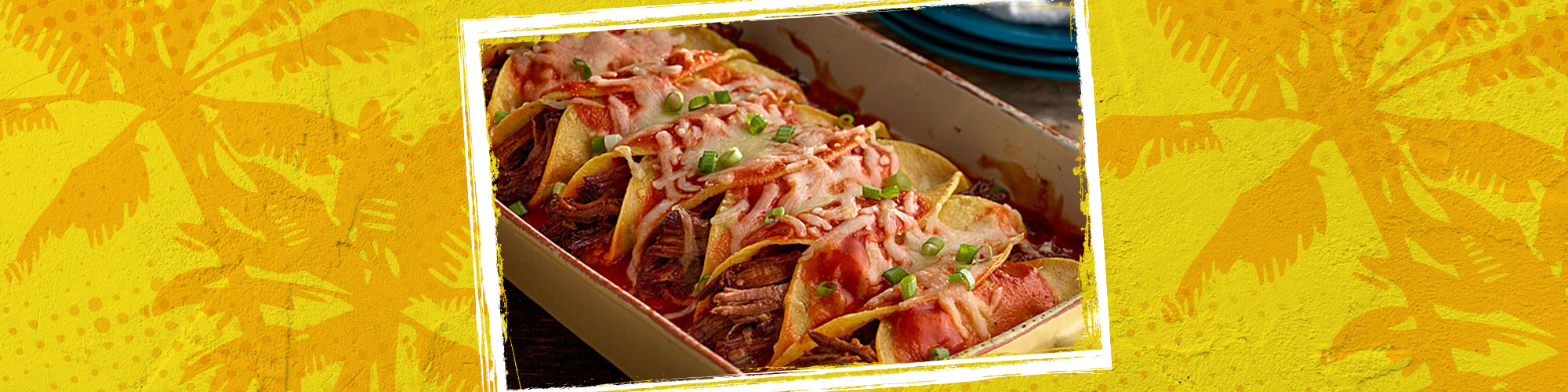 Shredded Beef Enchiladas