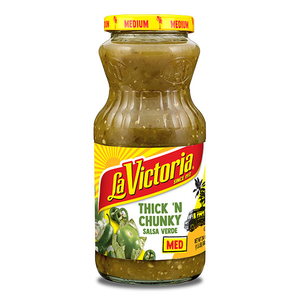 LA VICTORIA® Thick 'n Chunky Salsa Verde Medium