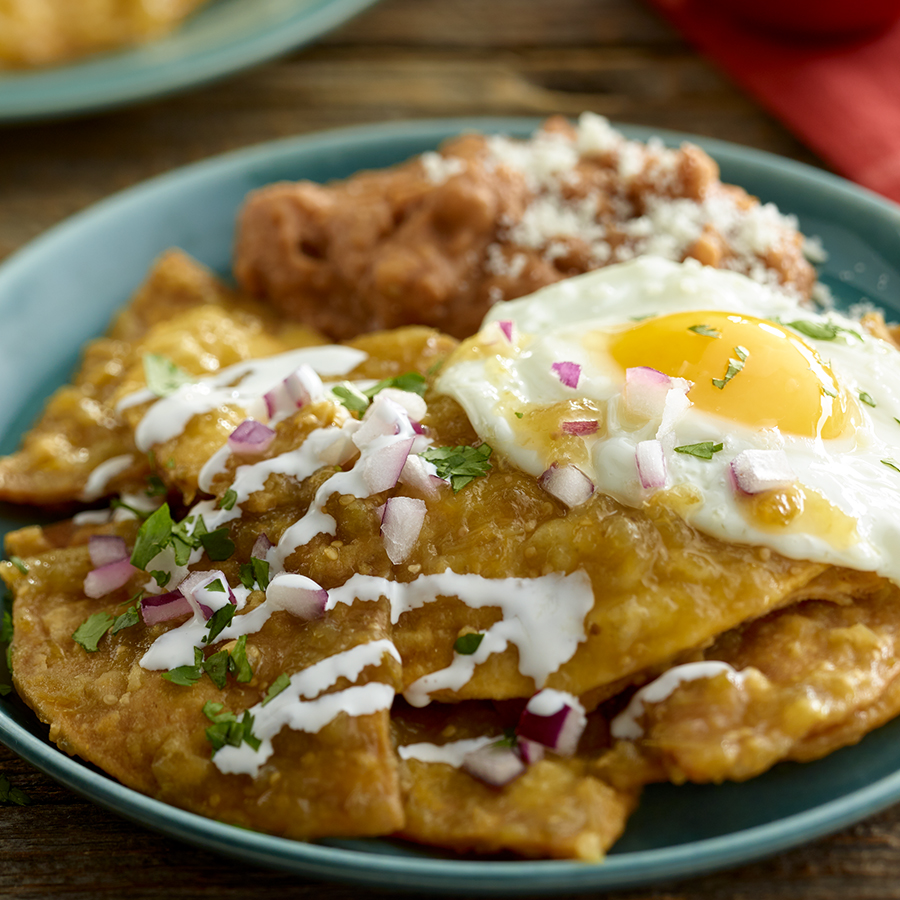 salsa verde chilaquiles