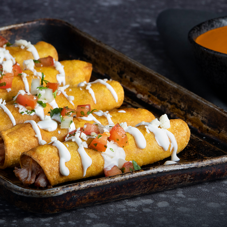 chipotle chicken taquitos