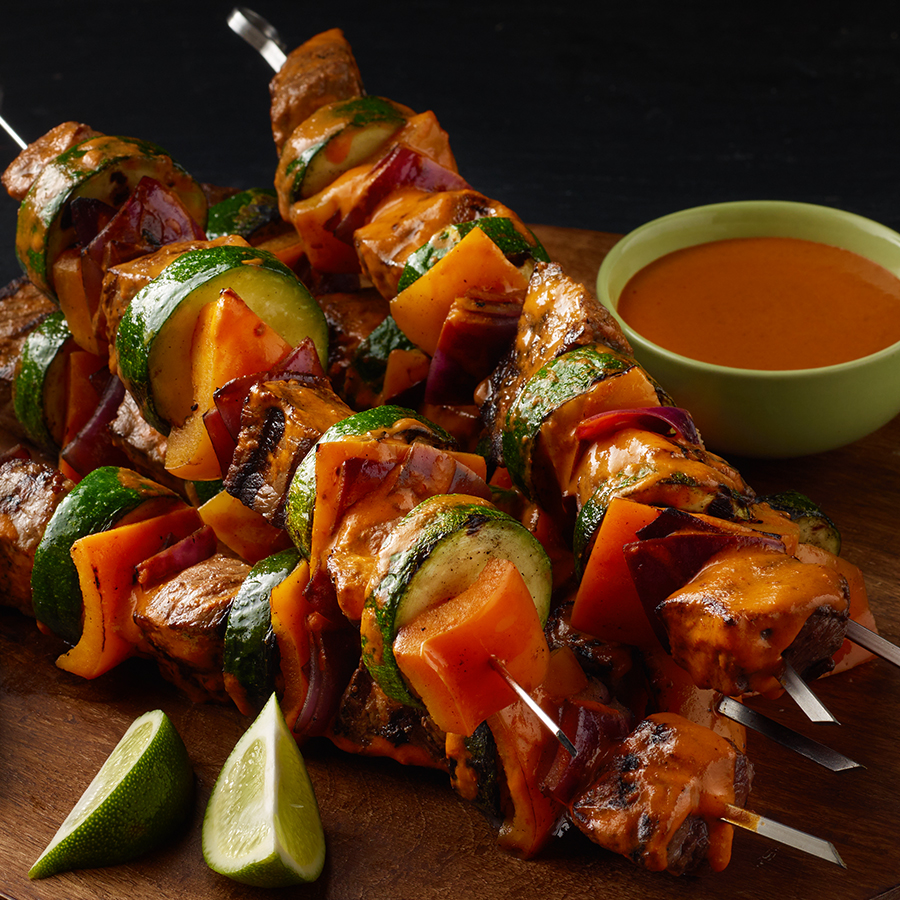 chipotle steak kabobs