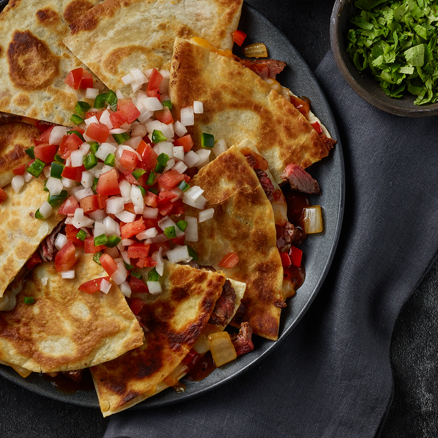 carne asada quesadillas